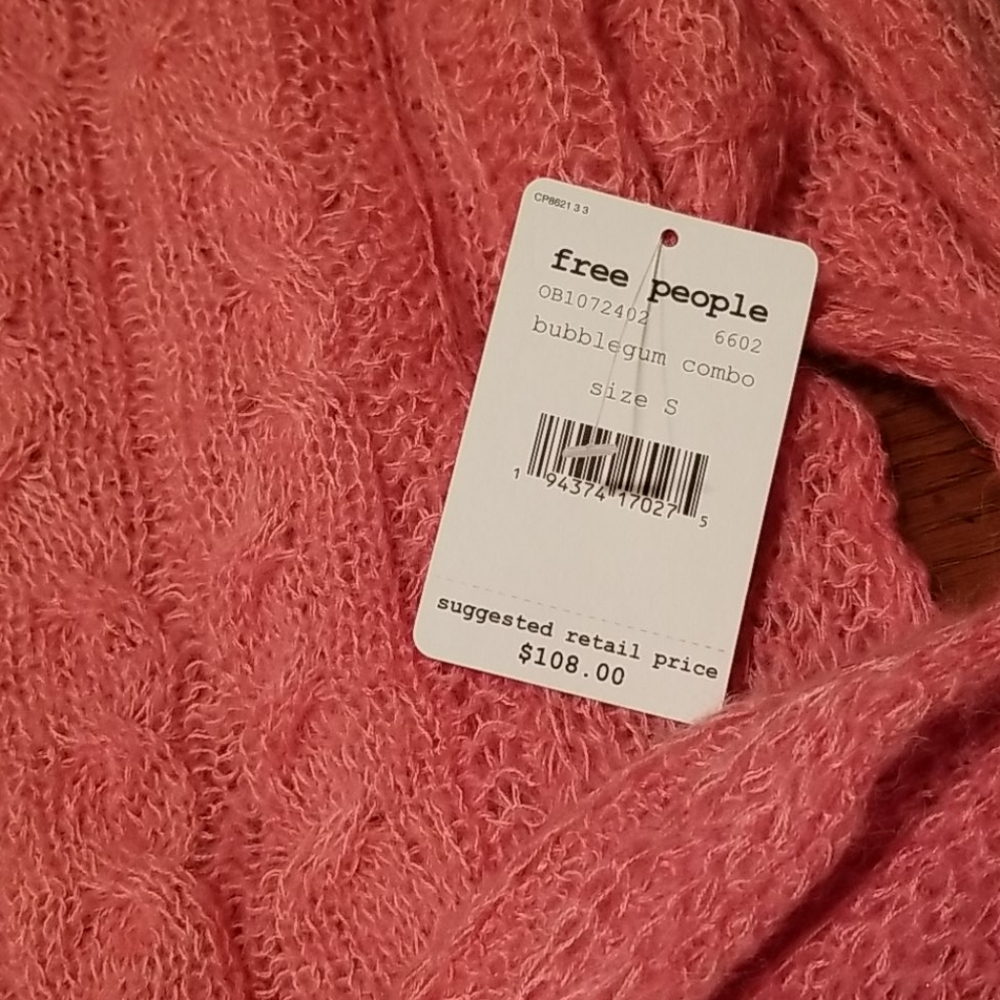 NWT, FREE PEOPLE Angel Sweater - Picture 8 of 12